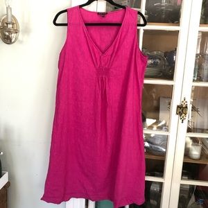 NWOT Eileen Fisher Linen Blend Dress